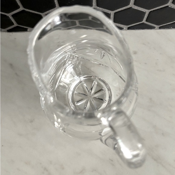 Pinwheel Crystal Mini Pitcher - Picture 7 of 8